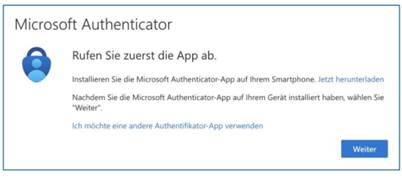 App Installation Hinweis